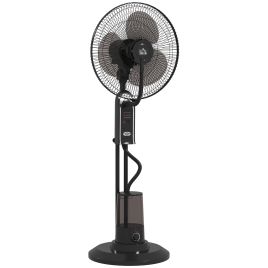 HERON Pedestal Fan with Water Mist Spray and 3 Speeds