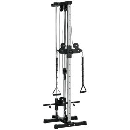 SPORTEDGE Wall Mount Cable Machine with Dual Pulley System