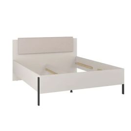 ALDEN EU King Size Fabric Bedframe - Beige