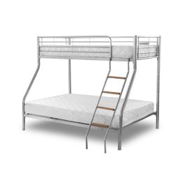 Carlisle Triple Sleeper Bunk Bed - Silver