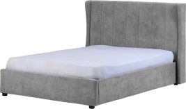 Amelia Plus 4ft6 Double Storage Bed - Dark Grey Fabric