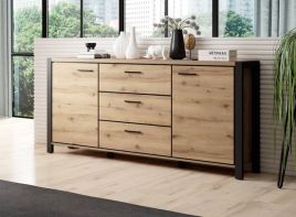 Sideboard - FREGENE Sideboard Oak Taurus 180cm