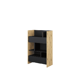 Sideboard - DONNELL Medium Sideboard Oak Artisan 92cm