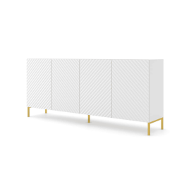 Sideboard - CLAIRE Sideboard White 200cm
