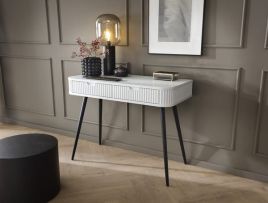 Console Table - BETTINA Console Table White 103cm