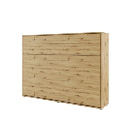 ArtNest Horizontal Wall Bed 140cm - Oak Artisan