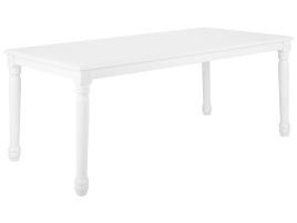 Wooden Dining Table 180 x 90 cm White CARY