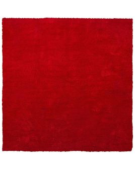 Shaggy Area Rug 200x200cm Red