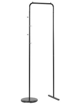 Metal Clothes Rack Black