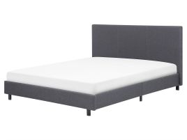 Fabric EU King Bed Grey ALBI