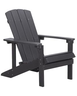 Garden Chair Dark Grey ADIRONDACK