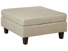 Fabric Ottoman Beige FEVIK