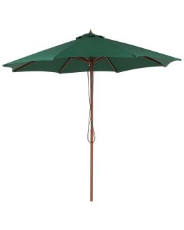 Garden Parasol 2.7 m Green TOSCANA