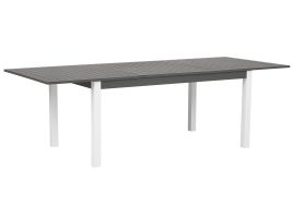 Extending Garden Table 168/248 x 100 cm Grey PANCOLE