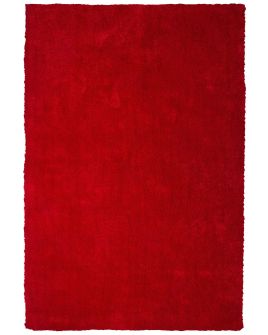 Shaggy Area Rug 160x230cm Red