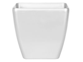 Plant Pot 35 x 35 x 34 cm Silver ASTRAS