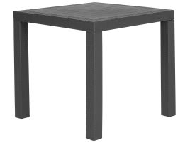 Garden Dining Table 80 x 80 cm Grey FOSSANO