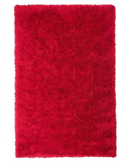 Shaggy Area Rug 140x200cm Red