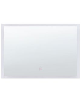 LED Wall Mirror 60x80cm Silver