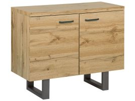 2 Door Sideboard Light Wood TIMBER