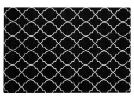 Viscose Rug 140x200cm Black