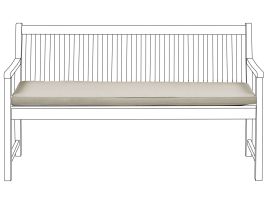 Bench Seat Pad Cushion 152 x 54 cm Taupe VIVARA