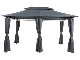 Gazebo 300 x 400 cm Dark Grey COLOS