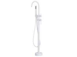 Freestanding Bath Mixer Tap White TUGELA
