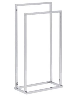 Towel Stand 45 x 85 cm Silver RECREO