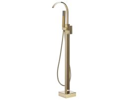 Freestanding Bath Mixer Tap Gold RIBBON