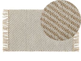 Jute Runner Rug 50x80cm Beige
