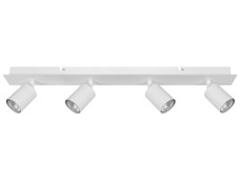 4 Light Spotlight Metal Bar White TIGRIS