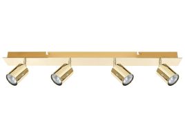 4 Light Spotlight Metal Bar Gold TIGRIS