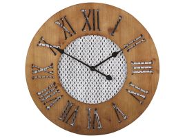 Wall Clock 60cm Dark Wood