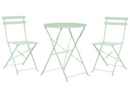 Steel Garden Bistro Set Mint Green FIORI