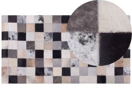Cowhide Area Rug 80x150cm Brown