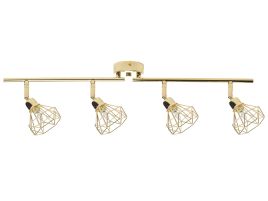 4 Light Spotlight Metal Bar Gold ERMA