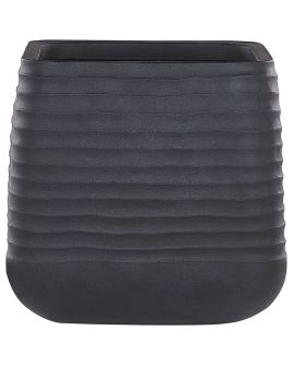 Plant Pot 50 x 50 x 49 cm Black PARIKIA