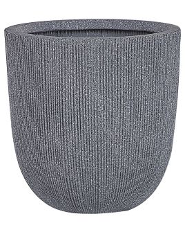 Plant Pot 37 x 37 x 38 cm Grey CHIOS