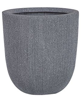 Plant Pot 31 x 31 x 33 cm Grey CHIOS