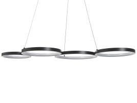 Metal LED Pendant Lamp Black PIBOR