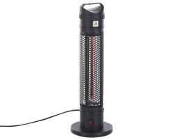 Freestanding Electric Patio Heater 1000 W Black KRAKATOA
