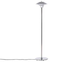 Freestanding Electric Patio Heater 1500 W Silver ASKJA