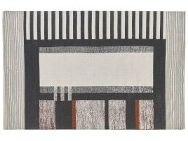 Rectangular Cotton Area Rug 160x230cm Multicolour