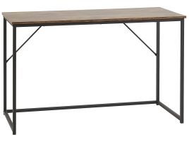 Home Office Desk 120 x 55 cm Dark Wood PEMBRO
