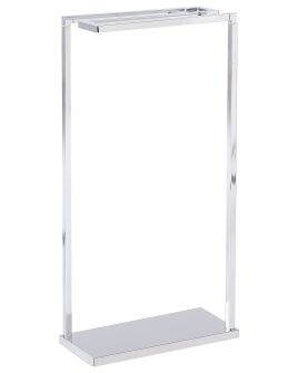 Towel Stand 42 x 83 cm Silver GARCITAS