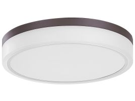 Metal LED Ceiling Lamp White SAKAE