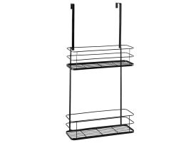 Metal Bathroom Hanging Shelf Black TAYASU