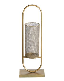 Metal Candle Holder 53cm Gold