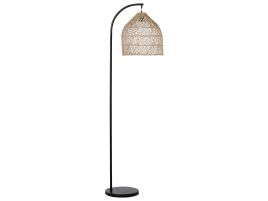 Rattan Floor Lamp Natural BERNICA